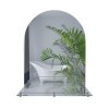 Купить Зеркало Lidz Tani 500х690х110 настенное с полочкой прямоугольное с дугообразным верхом LD78TA5069 в Киеве vannaja.kiev.ua