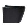 Купити Унітаз підвісний Qtap Scorpio Ultra Quiet безобідковий з сидінням Soft-close MATT BLACK QT14332380AMB в Києві vannaja.kiev.ua