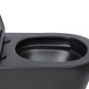 Купити Унітаз підвісний Qtap Scorpio Ultra Quiet безобідковий з сидінням Soft-close MATT BLACK QT14332380AMB в Києві vannaja.kiev.ua