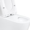 Купить Унитаз-моноблок напольный Qtap Kolibri Ultra Quiet безободковый с сиденьем Soft-close WHITE QT10226380W в Киеве vannaja.kiev.ua
