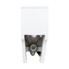 Купить Унитаз-моноблок напольный Qtap Kolibri Ultra Quiet безободковый с сиденьем Soft-close WHITE QT10226380W в Киеве vannaja.kiev.ua