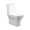 Купити Унітаз підлоговий Qtap Aries Rimless безобідковий з сидінням Soft-close WHITE QT03228302W в Києві vannaja.kiev.ua