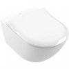 4670T001 + 9M78S101 Унитаз подвесной Villeroy & Boch Subway 3.0 безободковый с тонким сиденьем с микролифтом Купить 4670T001 + 9M78S101 Унитаз подвесной Villeroy & Boch Subway 3.0 безободковый с тонким сиденьем с микролифтом в Киеве vannaja.kiev.ua
