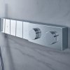навороченный термостат для скрытого монтажа в душ ванну Axor 46730000 Edge Select на 5 потребителей потоков Купить навороченный термостат для скрытого монтажа в душ ванну Axor 46730000 Edge Select на 5 потребителей потоков в Киеве vannaja.kiev.ua
