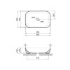 Раковина-чаша Qtap Robin 610х400х145 Matt black QT132143PMBMBN Купить Раковина-чаша Qtap Robin 610х400х145 Matt black QT132143PMBMBN в Киеве vannaja.kiev.ua