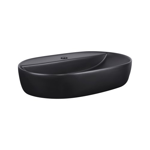 Купити Раковина-чаша Qtap Scorpio 610x400x120 Matt black QT142203MBMBN в Києві vannaja.kiev.ua