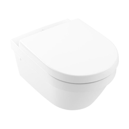 Унитаз подвесной Villeroy & Boch Architectura Directflush без ободка, с крышкой Soft Closing, белый (4694HR01) Купить Унитаз подвесной Villeroy & Boch Architectura Directflush без ободка, с крышкой Soft Closing, белый (4694HR01) в Киеве vannaja.kiev.ua