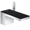 Купити Змішувач для умивальника AXOR MyEdition 70, Chrome Black Glass (47010600) в Києві vannaja.kiev.ua
