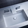 Купить Смеситель для умывальника AXOR MyEdition 70 на 3 отверстия, с донным клапаном, хром (47052000) в Киеве vannaja.kiev.ua