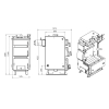 Котел твердотопливный стальной Thermo Alliance Ferrum W V 5.0 FW 26 Купить Котел твердотопливный стальной Thermo Alliance Ferrum W V 5.0 FW 26 в Киеве vannaja.kiev.ua