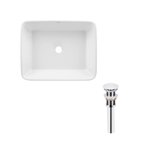 Комплект Qtap Tern: Раковина накладная прямоугольная 475х370х140 мм White + Донный клапан PU02 Купить Комплект Qtap Tern: Раковина накладная прямоугольная 475х370х140 мм White + Донный клапан PU02 в Киеве vannaja.kiev.ua