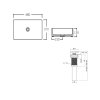 Комплект Qtap Tern: Раковина накладная прямоугольная 475х370х140 мм White + Донный клапан PU02 Купить Комплект Qtap Tern: Раковина накладная прямоугольная 475х370х140 мм White + Донный клапан PU02 в Киеве vannaja.kiev.ua