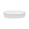 Купить Комплект Qtap Scorpio: Раковина накладная овальная 610x400x120 мм White + Донный клапан PU02 QT14112203WN47315 в Киеве vannaja.kiev.ua