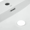 Купить Комплект Qtap Nando LT: Раковина подвесная прямоугольная 600х440х130 мм White + Донный клапан PU02O в Киеве vannaja.kiev.ua