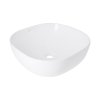 Купити Білий умивальник чаша Qtap Kolibri 400х400х140 мм White QT10116303W в Києві vannaja.kiev.ua