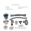 Комплект Lidz Handmade H4050 Мойка для кухни интегрированная Brushed в комплекте с дозатором + Lidz K01G Корзина для кухонной мойки Купить Комплект Lidz Handmade H4050 Мойка для кухни интегрированная Brushed в комплекте с дозатором + Lidz K01G Корзина для кухонной мойки в Киеве vannaja.kiev.ua