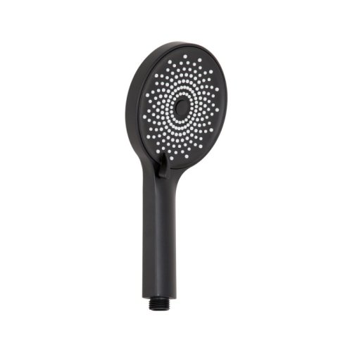Купить Лейка для ручного душа Lidz Niagara 32 120 мм округлая LDNIA32BLM47555 Matt Black в Киеве vannaja.kiev.ua
