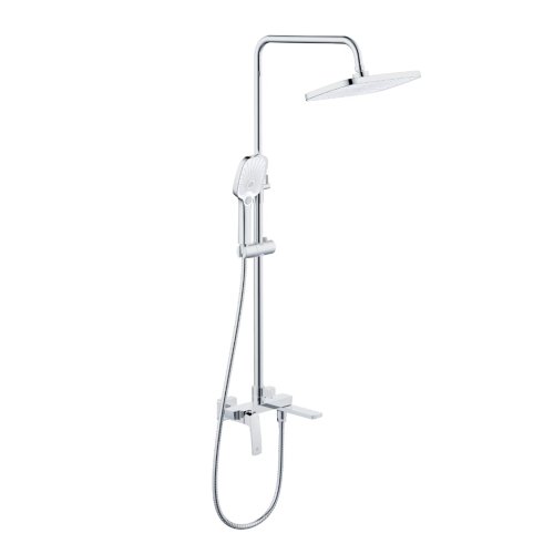 Купить Душевая система для ванны с изливом универсальная Qtap Tern QTTER1112CRM47592 Chrome в Киеве vannaja.kiev.ua