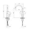Акционный набор 3+2: Смеситель для кухонной мойки Brinex BRIN35C20N Купить Акционный набор 3+2: Смеситель для кухонной мойки Brinex BRIN35C20N в Киеве vannaja.kiev.ua