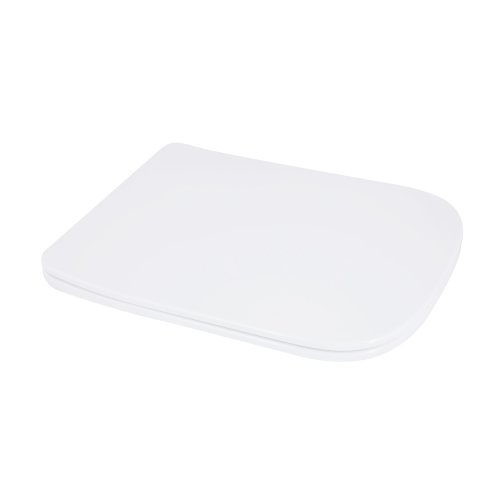 Купить Qtap Сиденье для унитаза напольного (Aries) 445×360×30 мм, White, с микролифтом, Slim Duroplast, Quick Release QT03228302W3 в Киеве vannaja.kiev.ua
