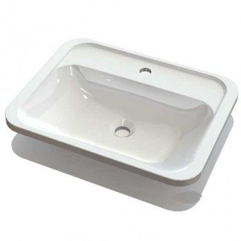 Купить FANCY MARBLE Умывальник Tiffany 550 48061011 в Киеве vannaja.kiev.ua