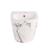 Біде підвісне Qtap Robin 515x370x350 мм, Marble QT13551381GMR Купити Біде підвісне Qtap Robin 515x370x350 мм, Marble QT13551381GMR в Києві vannaja.kiev.ua