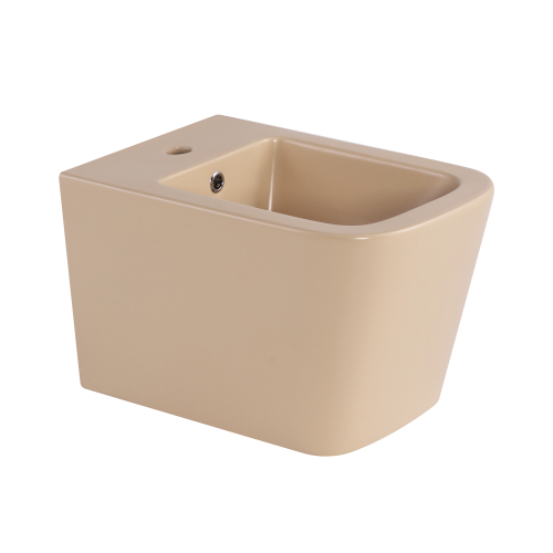 Биде подвесное Qtap Tern 520x350x330 мм, Beige QT17551303GSB Купить Биде подвесное Qtap Tern 520x350x330 мм, Beige QT17551303GSB в Киеве vannaja.kiev.ua