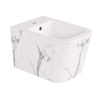 Біде підвісне Qtap Tern 520x350x330 мм, Marble QT17551303GMR Купити Біде підвісне Qtap Tern 520x350x330 мм, Marble QT17551303GMR в Києві vannaja.kiev.ua