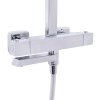 Купить Душевая система универсальная Qtap Sloup термостатическая на три потребителя (с изливом) QTSLO51103OC48217 Chrome в Киеве vannaja.kiev.ua