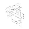 Купить Купить Кран для Умывальника Kludi Zenta SL 482470565 настенный прямоугольный в Киеве vannaja.kiev.ua