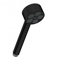 чорна матова душова стійка Axor One 48790670 зовнішня із прихованим підведенням води 