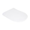 Купить Qtap Сиденье для унитаза (Robin 490, Scorpio 490) 430x363x60 мм, White, с микролифтом, Slim Duroplast, MagLock QTSC179W48915 в Киеве vannaja.kiev.ua