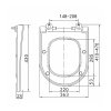 Купить Qtap Сиденье для унитаза (Robin 490, Scorpio 490) 430x363x60 мм, White, с микролифтом, Slim Duroplast, MagLock QTSC179W48915 в Киеве vannaja.kiev.ua