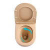 Купить Унитаз подвесной Qtap Robin Ultra Quiet 520×365×340 мм, Beige, с сиденьем Slim Duroplast / Soft-close / Quick Release QTROB26SB48997 в Киеве vannaja.kiev.ua