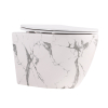 Купить Унитаз подвесной Qtap Robin Ultra Quiet 520×365×340 мм, Marble, с сиденьем Slim Duroplast / Soft-close / Quick Release QTROB26MR48998 в Киеве vannaja.kiev.ua