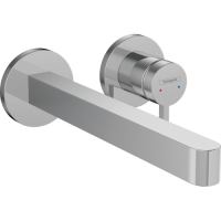 Настенный 75050000 Смеситель hansgrohe Vivenis для раковины скрытого монтажа хром однорычажный купить недорого