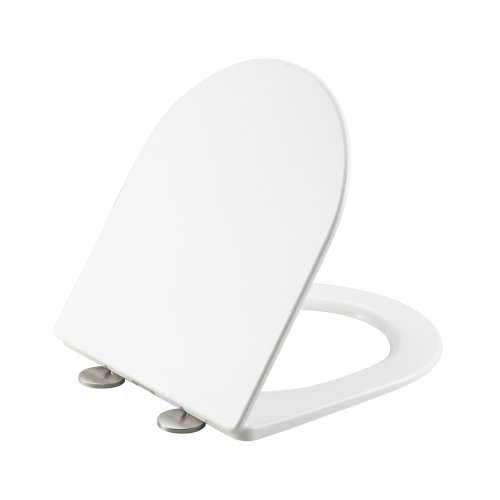 Сидіння для унітазу Qtap (Taurus 490) 422x360x30 мм, White, з мікроліфтом, Slim Duroplast, Quick Release QTSC179W49383 Купити Сидіння для унітазу Qtap (Taurus 490) 422x360x30 мм, White, з мікроліфтом, Slim Duroplast, Quick Release QTSC179W49383 в Києві vannaja.kiev.ua