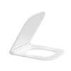 Купить Сиденье для унитаза Qtap (Gemini 490) 428x344x37,5 мм, White, с микролифтом, Slim Duroplast, Quick Release QTSC179W49385 в Киеве vannaja.kiev.ua