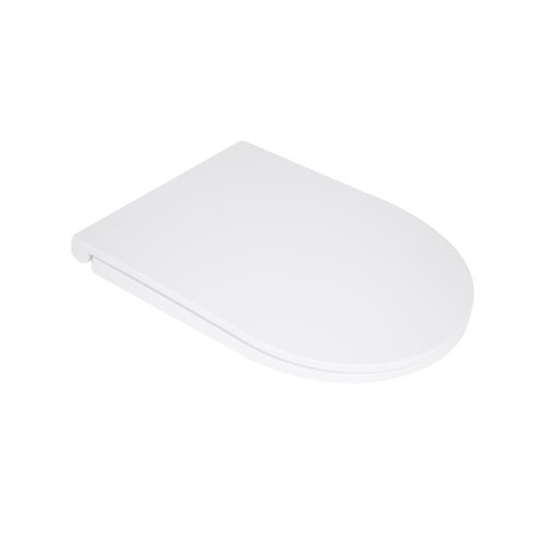 Сидіння для унітазу Qtap (Kolibri) 455×360×30 мм, White, з мікроліфтом Slim Duroplast, Quick Release QTST179W49488 Купити Сидіння для унітазу Qtap (Kolibri) 455×360×30 мм, White, з мікроліфтом Slim Duroplast, Quick Release QTST179W49488 в Києві vannaja.kiev.ua