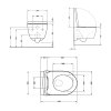 Купить Унитаз подвесной Qtap Scorpio ML Ultra Quiet 520×365×365 мм, с сиденьем Soft-close MagLock, White QTSCOML26W49624 в Киеве vannaja.kiev.ua