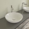 Купити кругла раковина з якісної кераміки Villeroy & Boch Loop & Friends 4A460001 Умивальник на стільницю 42 см з переливом weiss alpin в Києві vannaja.kiev.ua