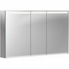 Купити Geberit 500.207.00.1 Option Шафа дзеркальний 120 см з підсвічуванням 500207001, три двері в Києві vannaja.kiev.ua
