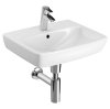Купить Умывальник подвесной Geberit 500.310.01.7 Selnova Square, 50х42х17, белый 500310017 в Киеве vannaja.kiev.ua