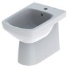Купить Качественное биде пристенное напольное Geberit Selnova Square 500.483.01.1 белое 500483011 в Киеве vannaja.kiev.ua