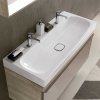 Купить Geberit 500.553.01.1 Умывальник с двумя отверствиями под смеситель 500553011 120 см Citterio в Киеве vannaja.kiev.ua