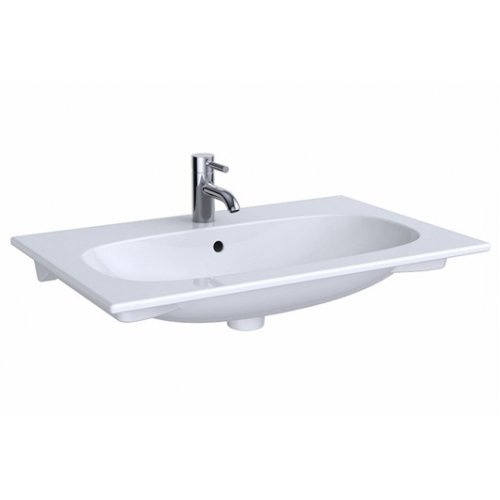 Раковина шириной 75 см Geberit 500.641.01.2 Acanto Slim 500641012 Купити Раковина шириной 75 см Geberit 500.641.01.2 Acanto Slim 500641012 в Києві vannaja.kiev.ua