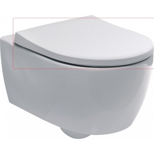 Купить Крышка для унитаза Geberit 500.670.01.1 антибактериальное iCon Soft-close 500670011 в Киеве vannaja.kiev.ua