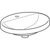 Умывальник встроенный Geberit VariForm 55х45 см овальной формы, с полкой для отверстия под смеситель, без перелива, белый (500.723.01.2) Купить Умывальник встроенный Geberit VariForm 55х45 см овальной формы, с полкой для отверстия под смеситель, без перелива, белый (500.723.01.2) в Киеве vannaja.kiev.ua