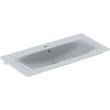 Купити Умивальник накладний Geberit  500.997.00.1 Selnova Square 100 х 48 см тонка раковина для меблів та стільниць, білий 500997001 в Києві vannaja.kiev.ua