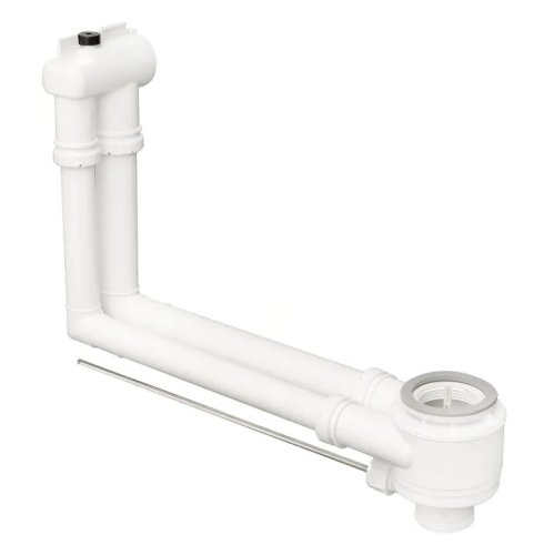 Купить Комплект скрытого слива-перелива Hansgrohe для умывальника, белый (50005000) в Киеве vannaja.kiev.ua